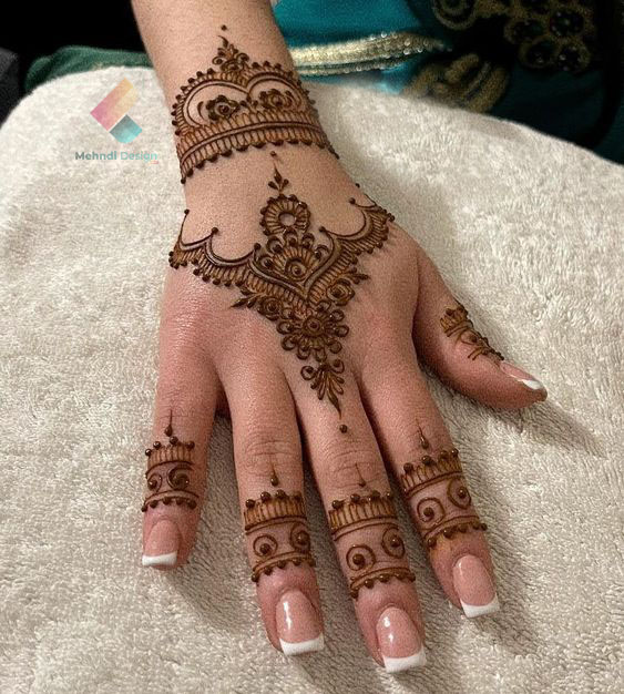 traditional mehndi designs 104