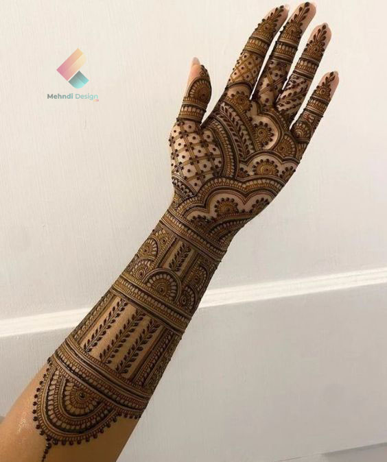 traditional mehndi designs 107