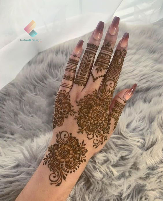 traditional mehndi designs 111