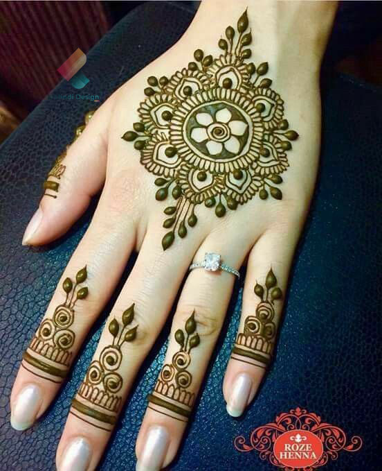 traditional mehndi designs 118