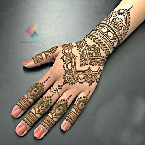 traditional mehndi designs 127