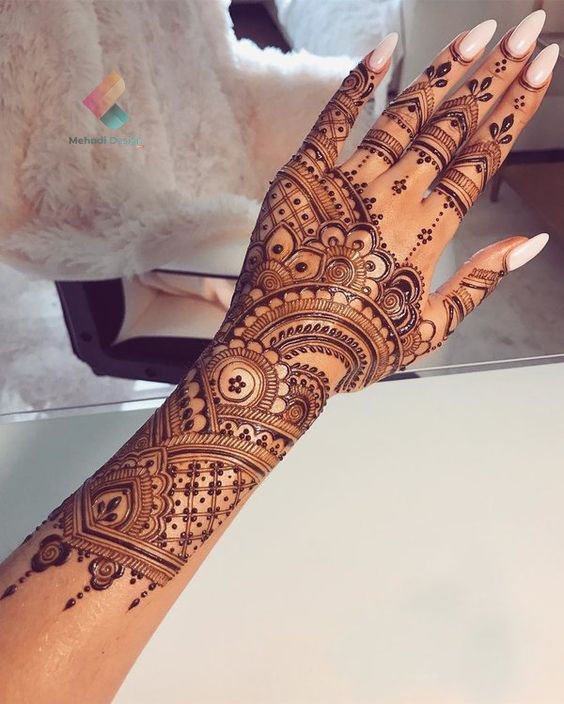 traditional mehndi designs 128