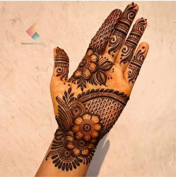 traditional mehndi designs 130