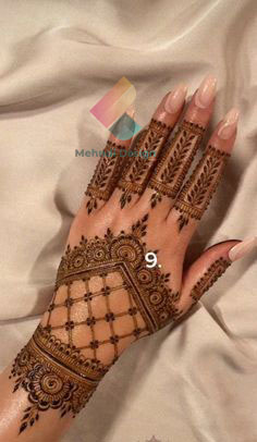 traditional mehndi designs 143