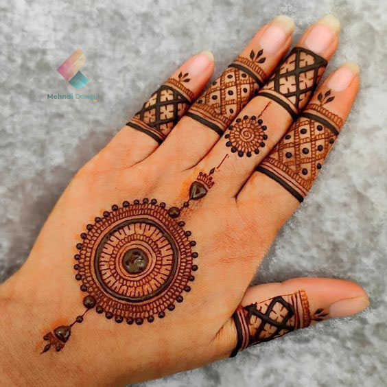 traditional mehndi designs 159