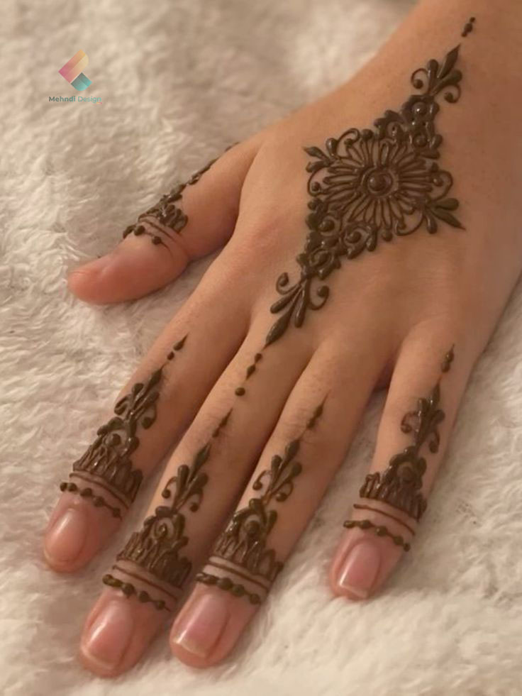 traditional mehndi designs 2