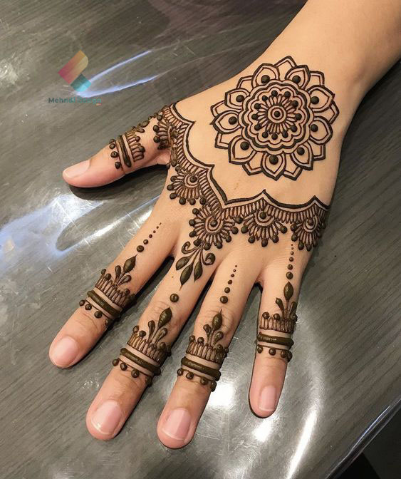 traditional mehndi designs 21