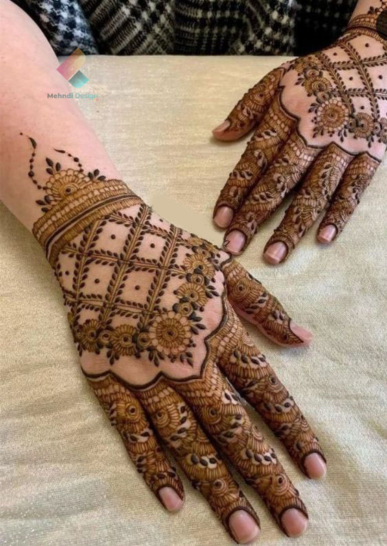 traditional mehndi designs 34