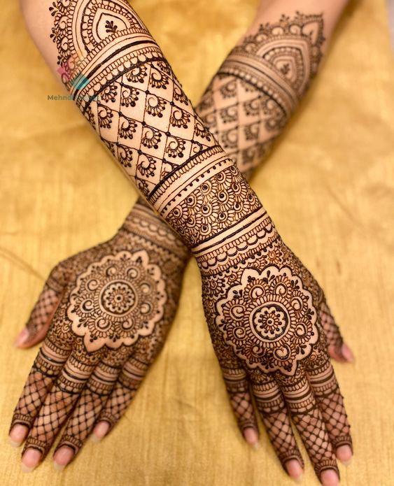 traditional mehndi designs 38