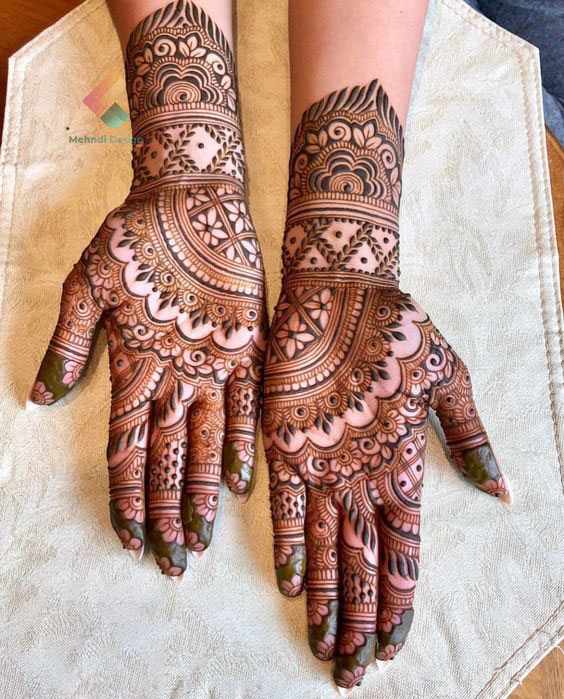 traditional mehndi designs 6