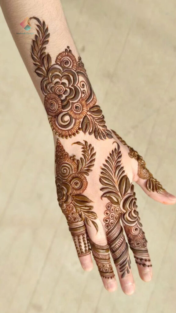 traditional mehndi designs 77