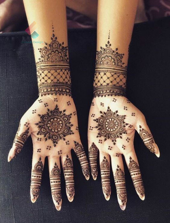 traditional mehndi designs 84