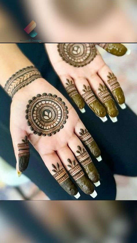 traditional mehndi designs 87